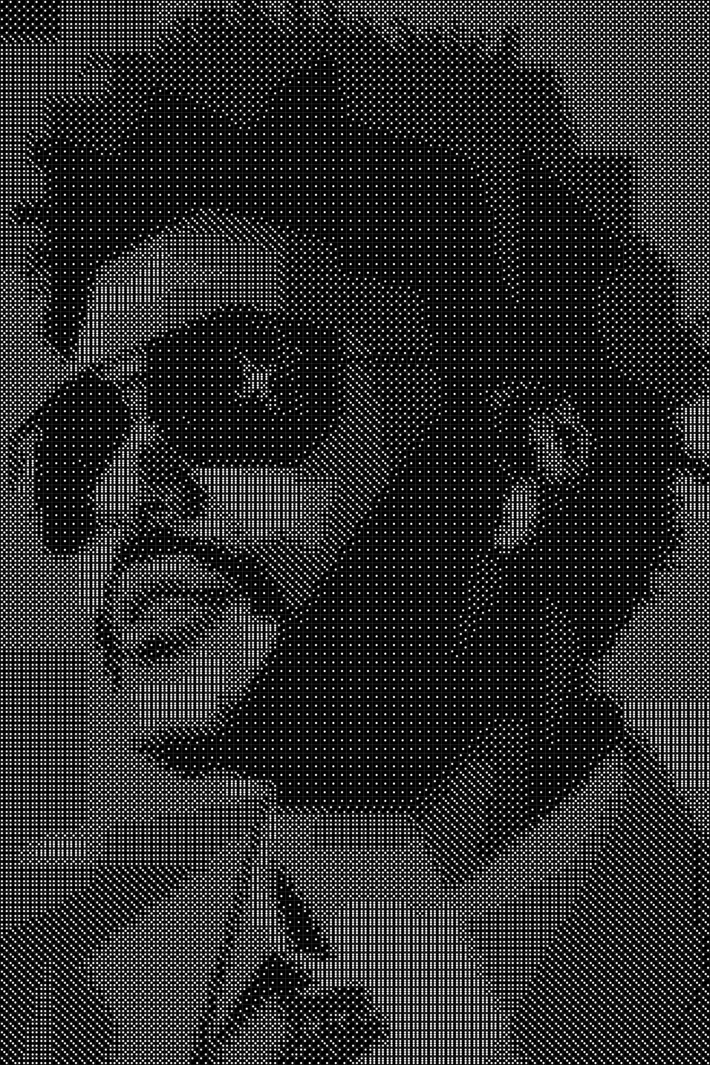 The Weekend 8 Dice Art- Handcrafted Dice Mosaic using 10,000+ Dice, Two Size Options