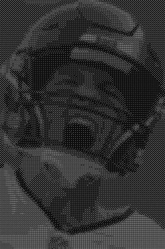 Tom Brady 10 Dice Art- Handcrafted Dice Mosaic using 10,000+ Dice, Two Size Options