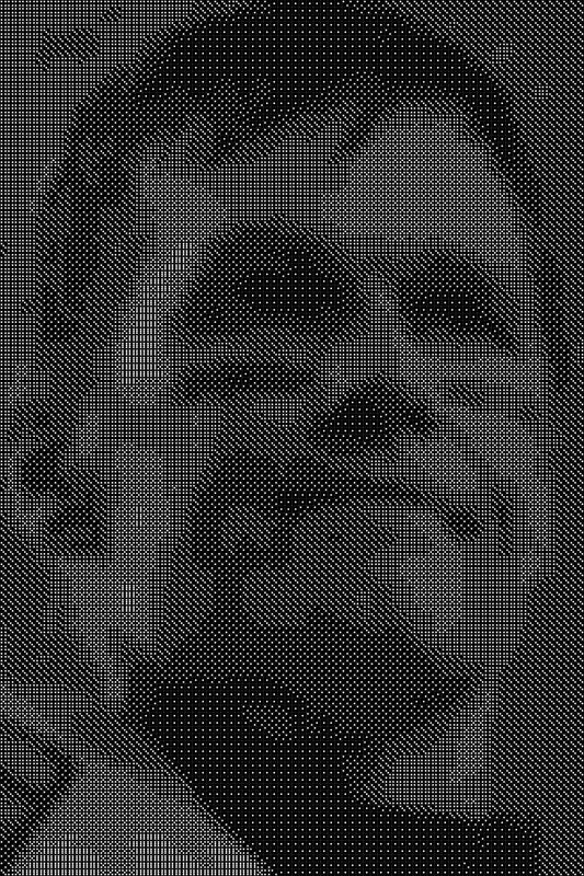 Tom Brady 13 Dice Art- Handcrafted Dice Mosaic using 10,000+ Dice, Two Size Options