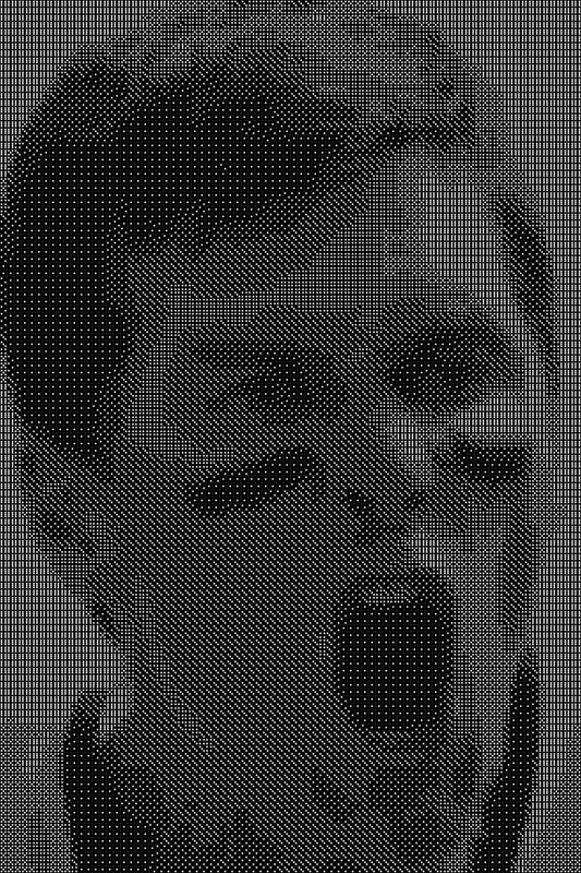 Tom Brady Dice Art- Handcrafted Dice Mosaic using 10,000+ Dice, Two Size Options