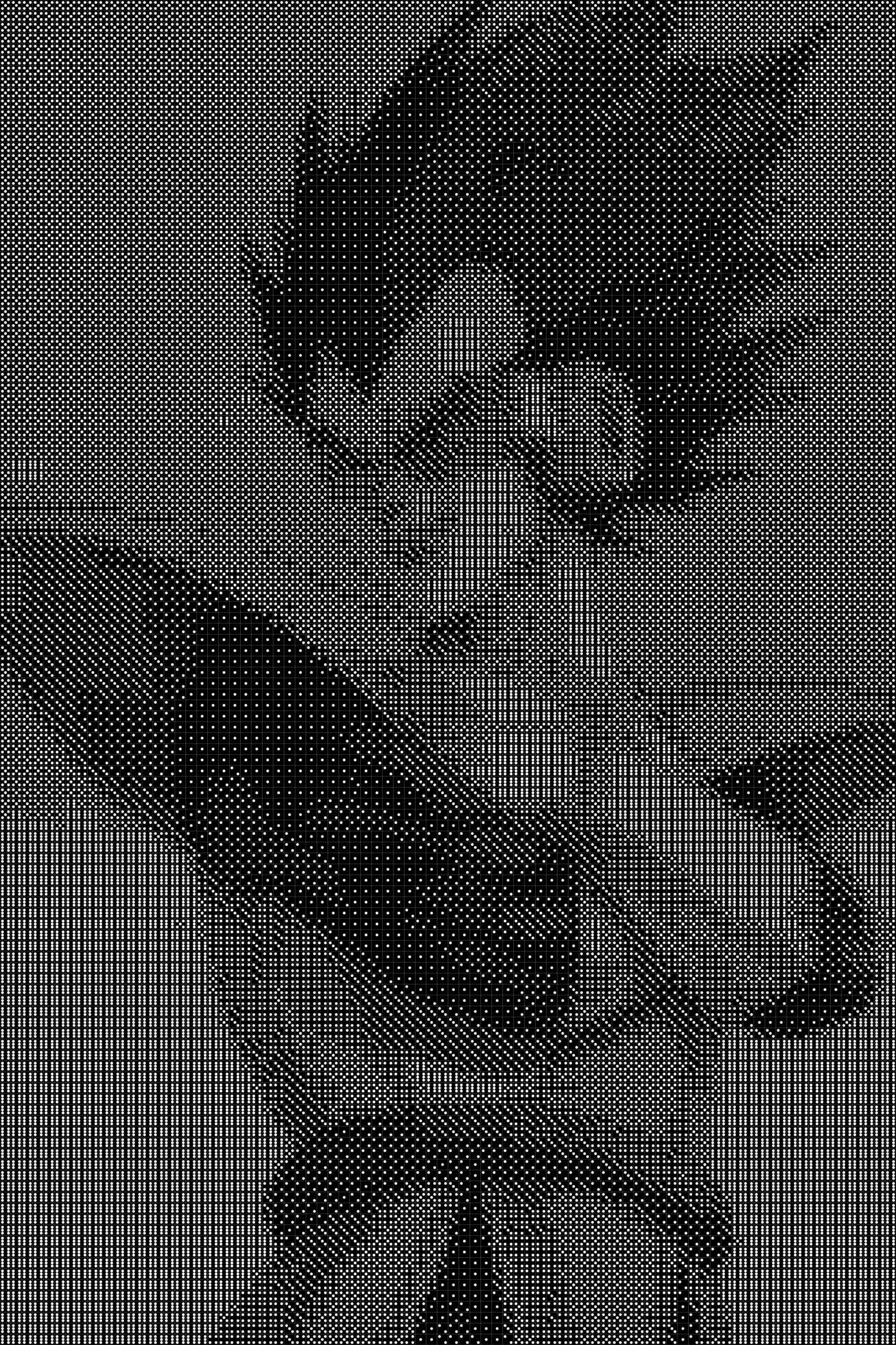 Vegeta 3 Dice Art- Handcrafted Dice Mosaic using 10,000+ Dice, Two Size Options