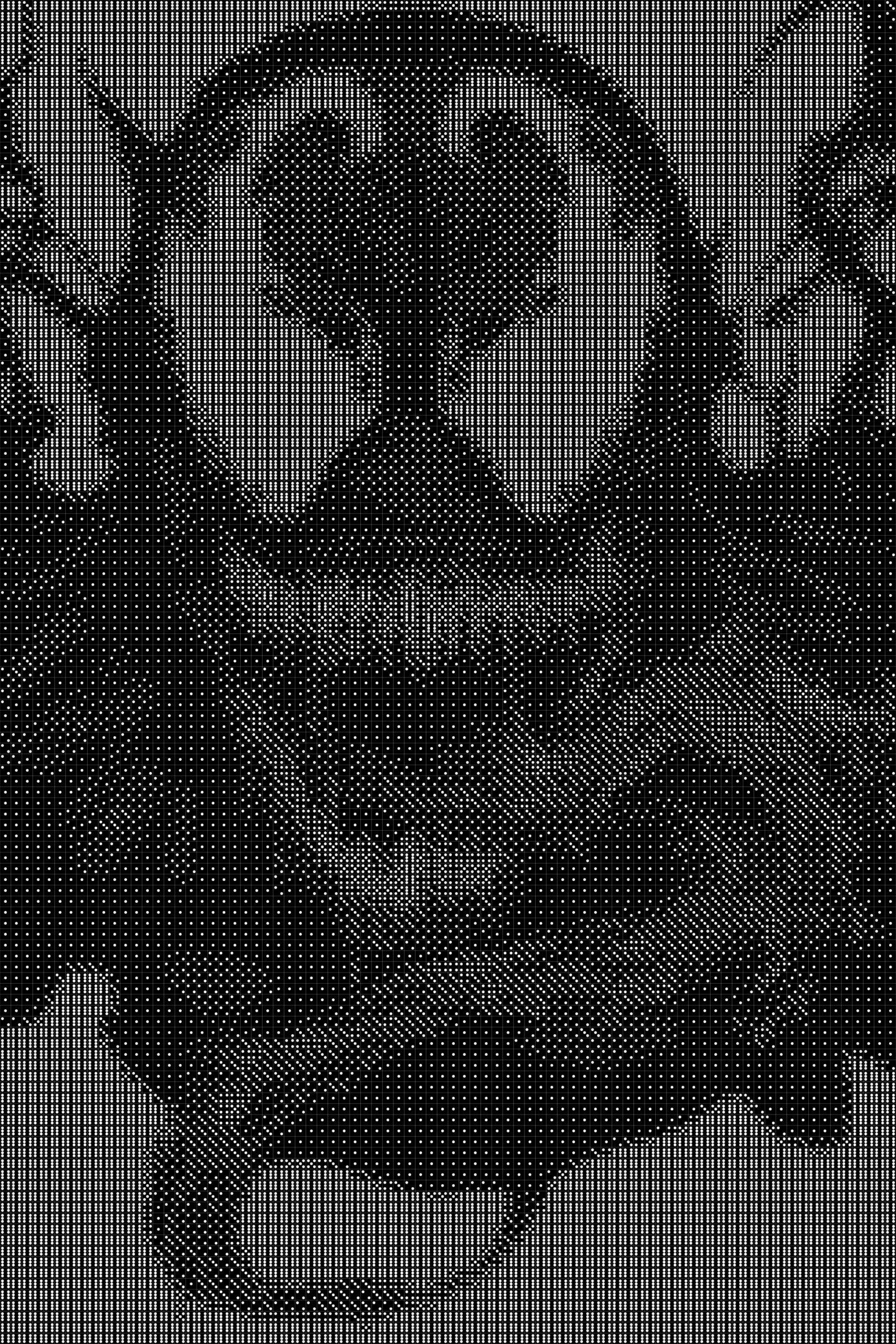 Venom 2 Dice Art- Handcrafted Dice Mosaic using 10,000+ Dice, Two Size Options