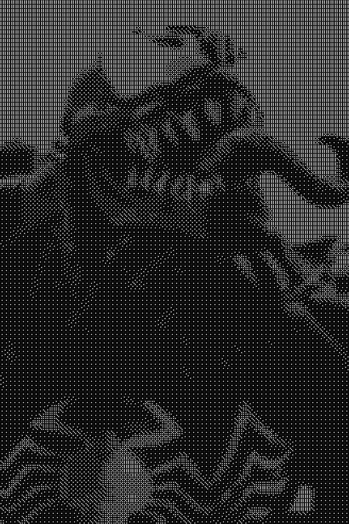 Venom 4 Dice Art- Handcrafted Dice Mosaic using 10,000+ Dice, Two Size Options
